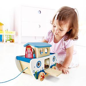 Juego arrastre arca Noe PULL ALONG NOAH'S ARK Hape