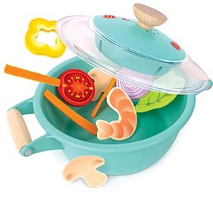 Juego cocina vapor LITTLE CHEF Hape