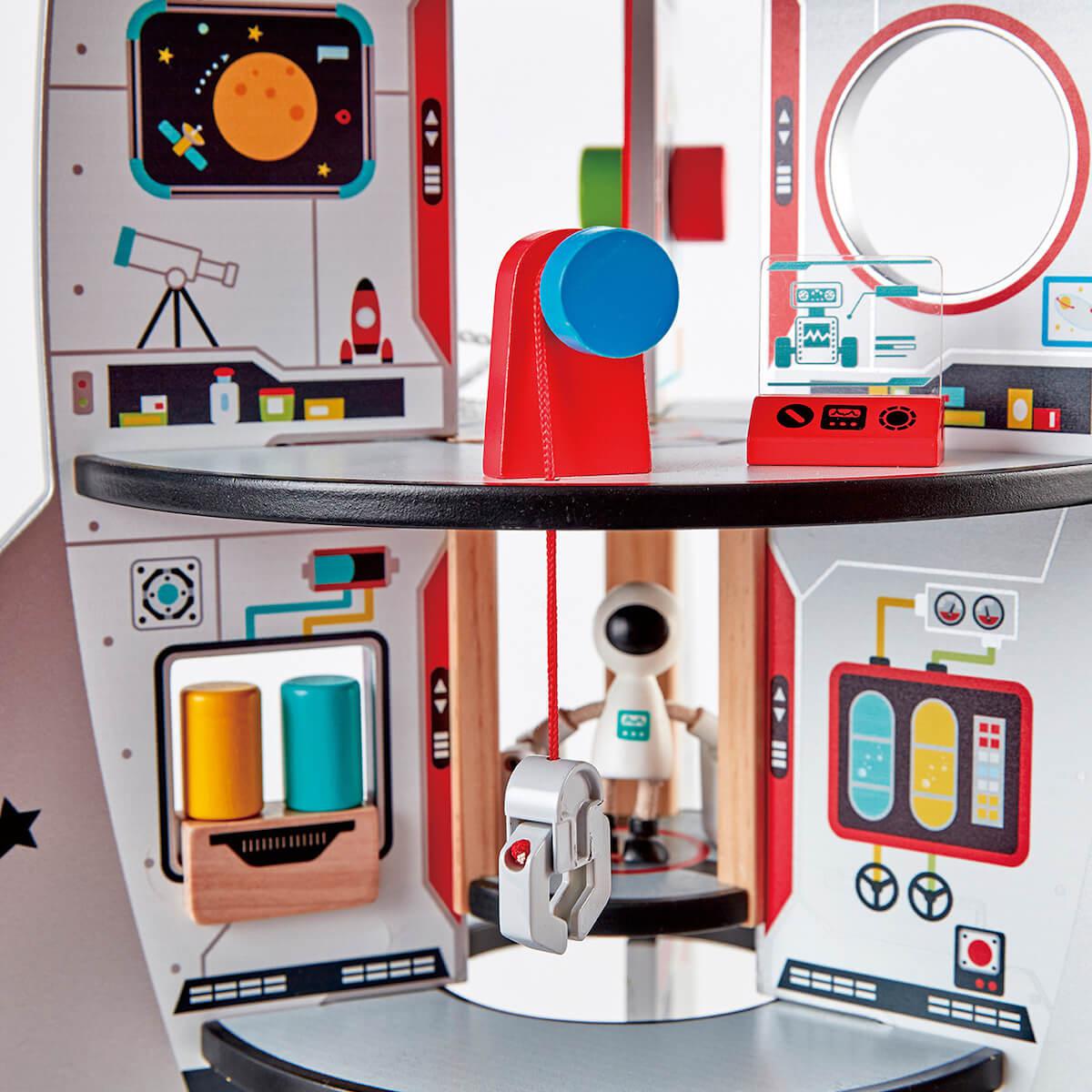 Juego construction FOUR-STAGE ROCKET SHIP Hape