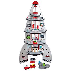 Juego construction FOUR-STAGE ROCKET SHIP Hape