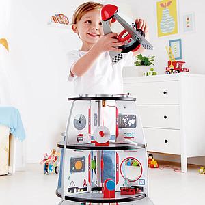 Juego construction FOUR-STAGE ROCKET SHIP Hape