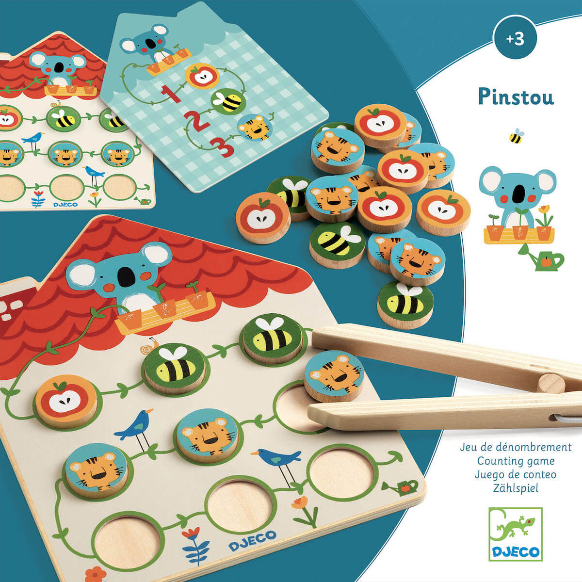 Juego contar PINSTOU Djeco