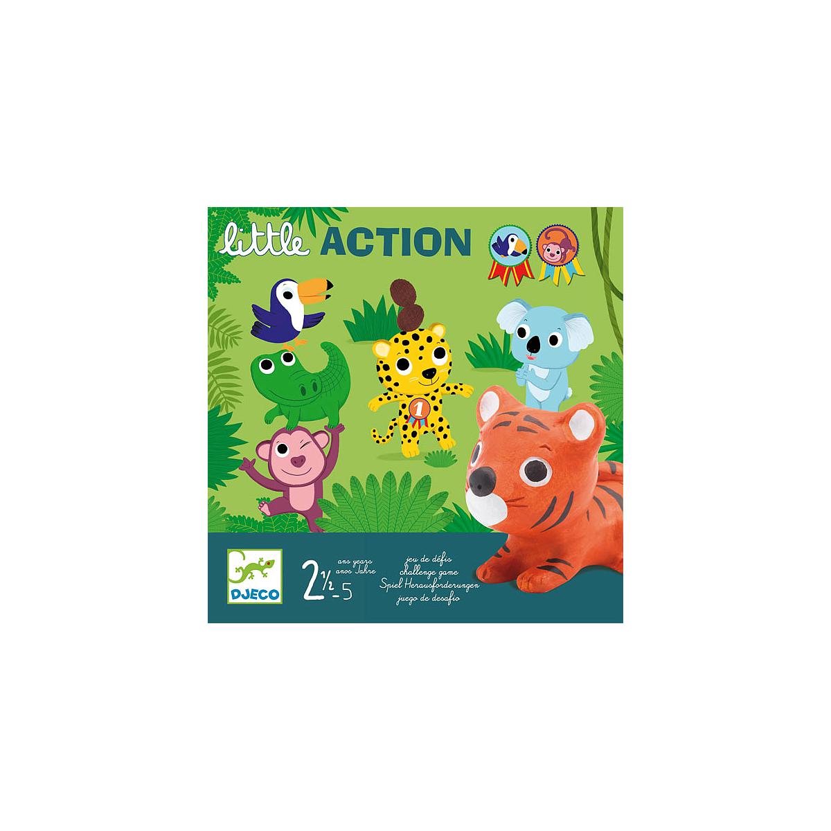 Juego de mesa little action 2,5-5Y TODDLER GAMES Djeco 