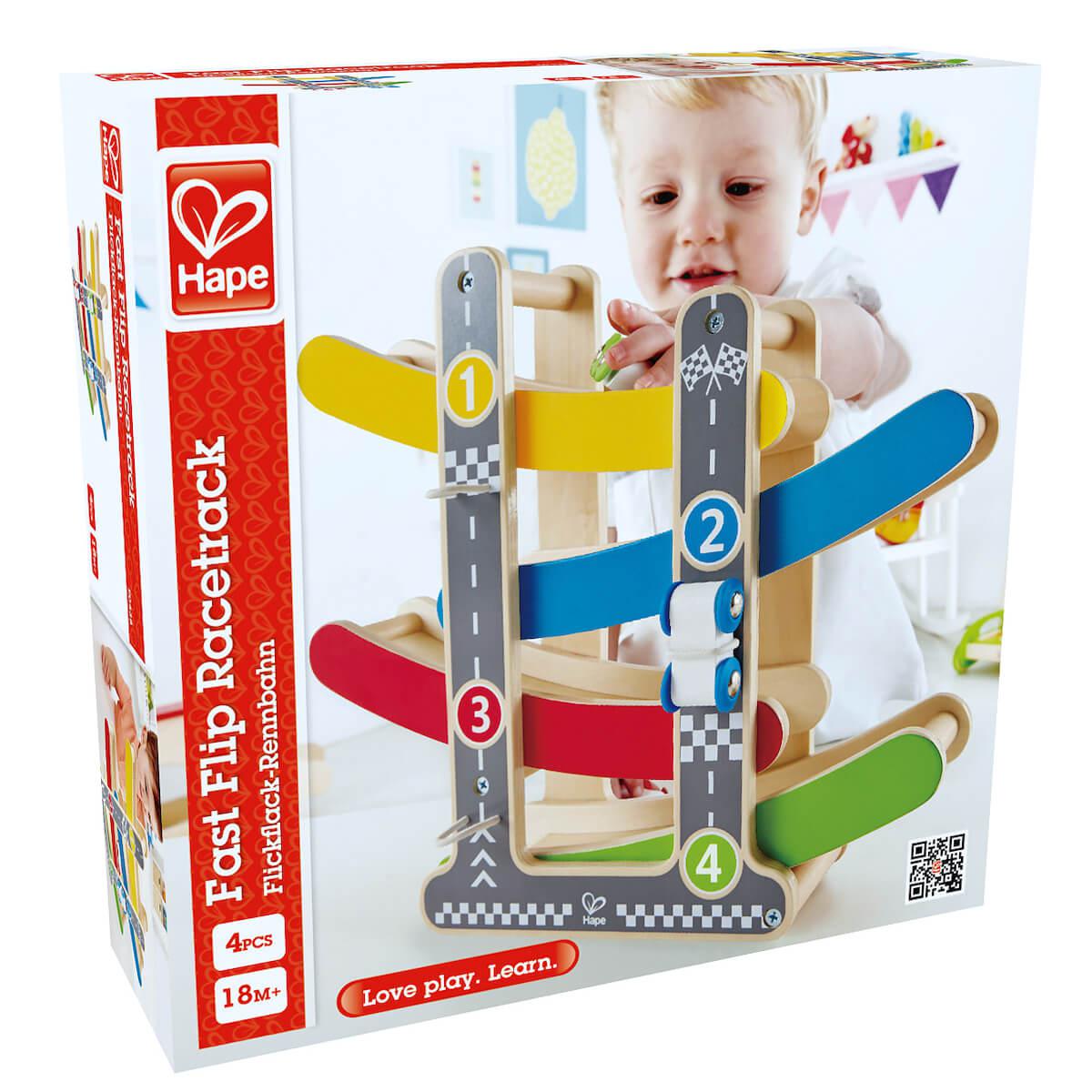 Juego educativo FAST FLIP RACETRACK Hape