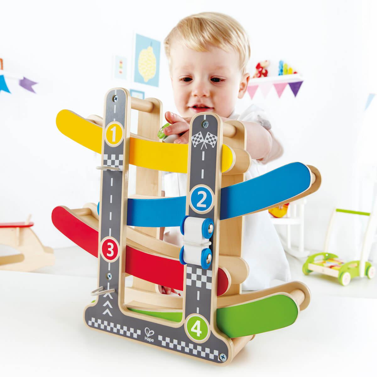 Juego educativo FAST FLIP RACETRACK Hape