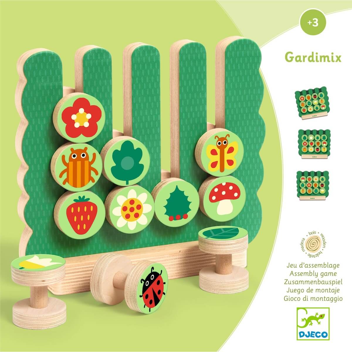 Juego educativo GARDIMIX Djeco
