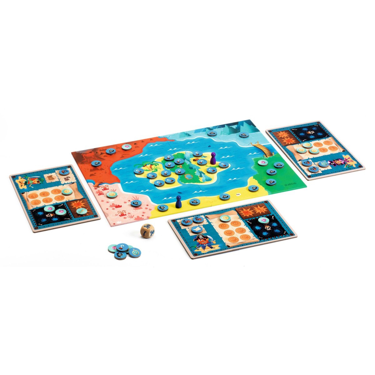 Juego estrategia PIRATE ISLAND Djeco