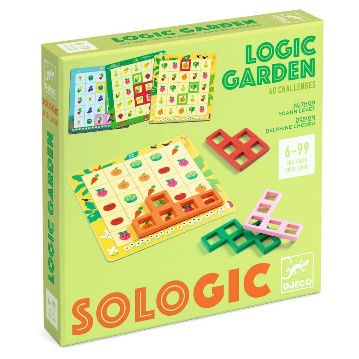 Juego Logic Garden SOLOGIC Djeco
