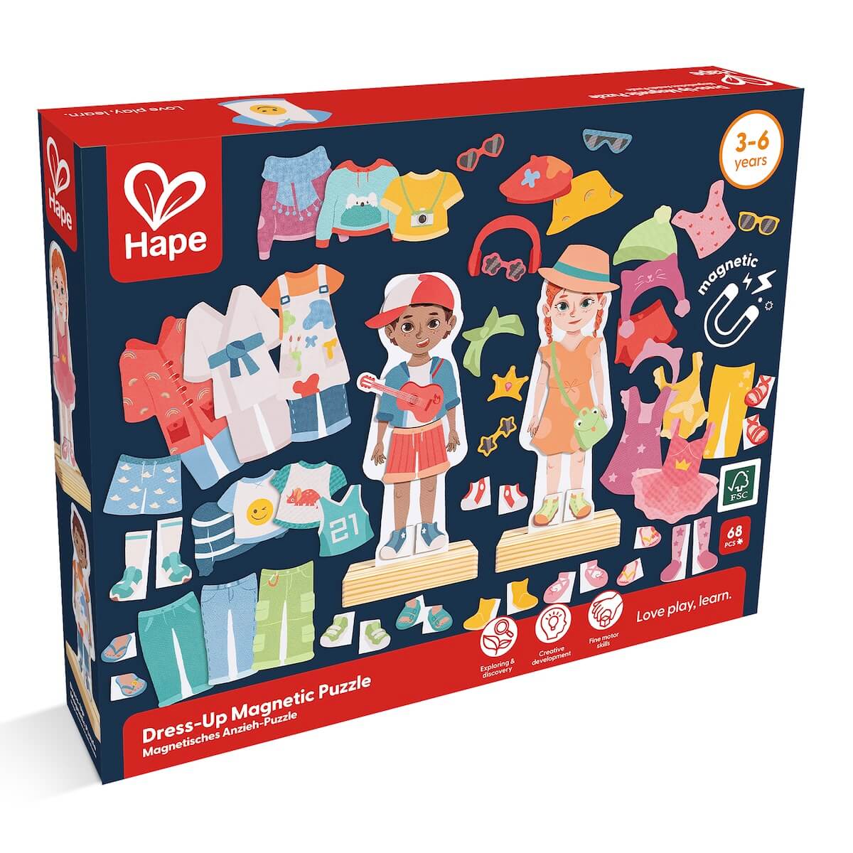 Juego magnético DRESS-UP Hape