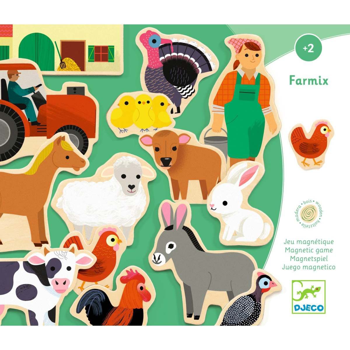 Juego magnético FARMIX Djeco