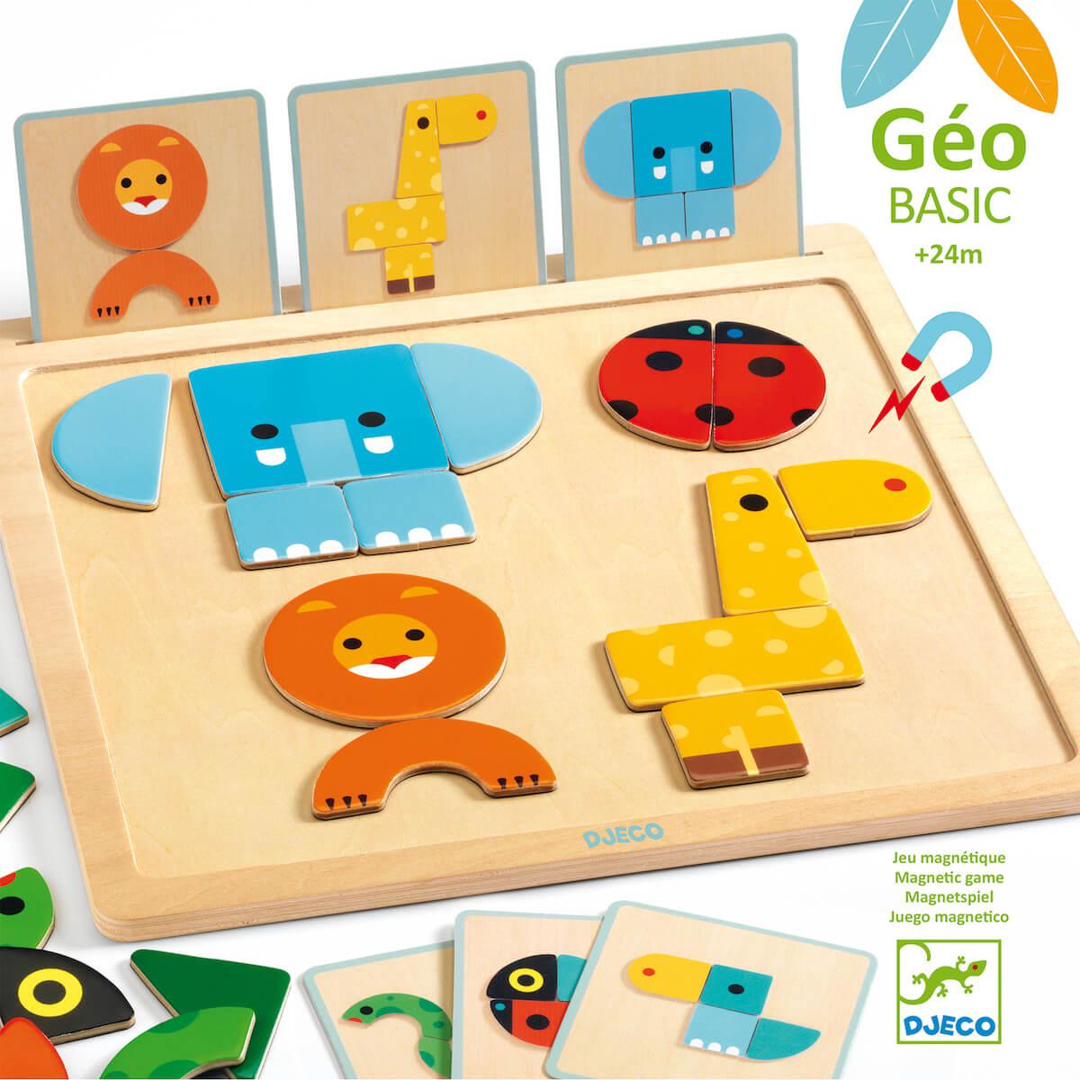 Juego magnético GÉO BASIC Djeco