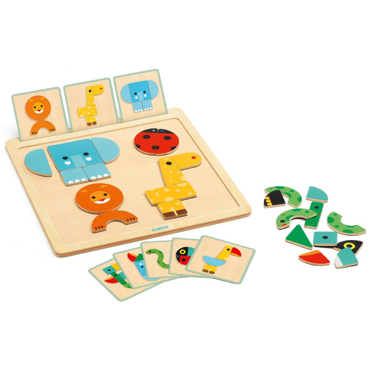 Juego magnético GÉO BASIC Djeco