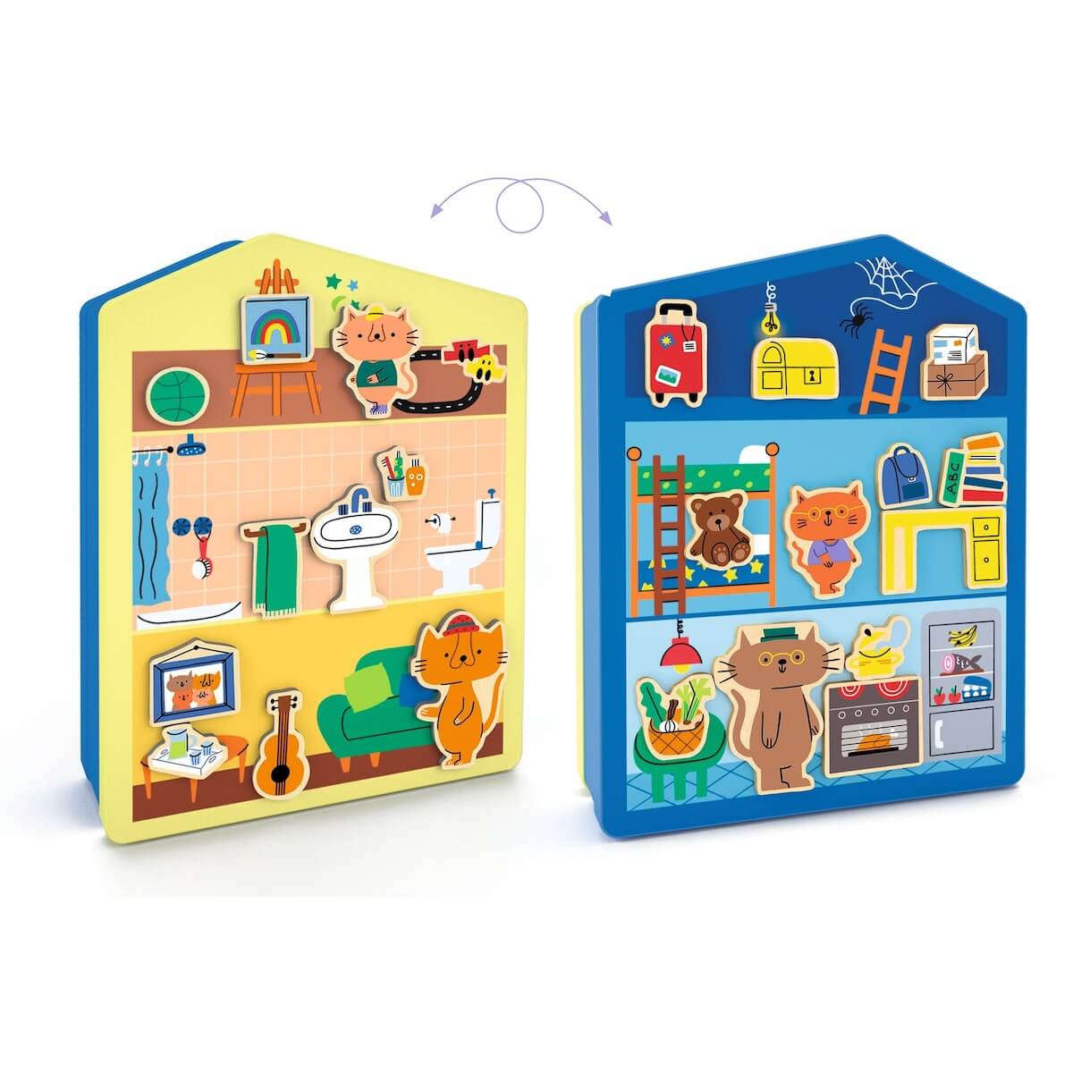 Juego magnético InZeHouse INZEBOX Djeco
