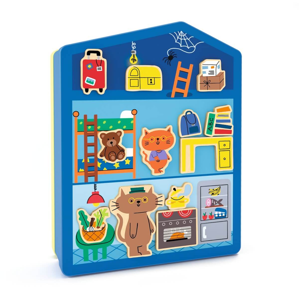 Juego magnético InZeHouse INZEBOX Djeco