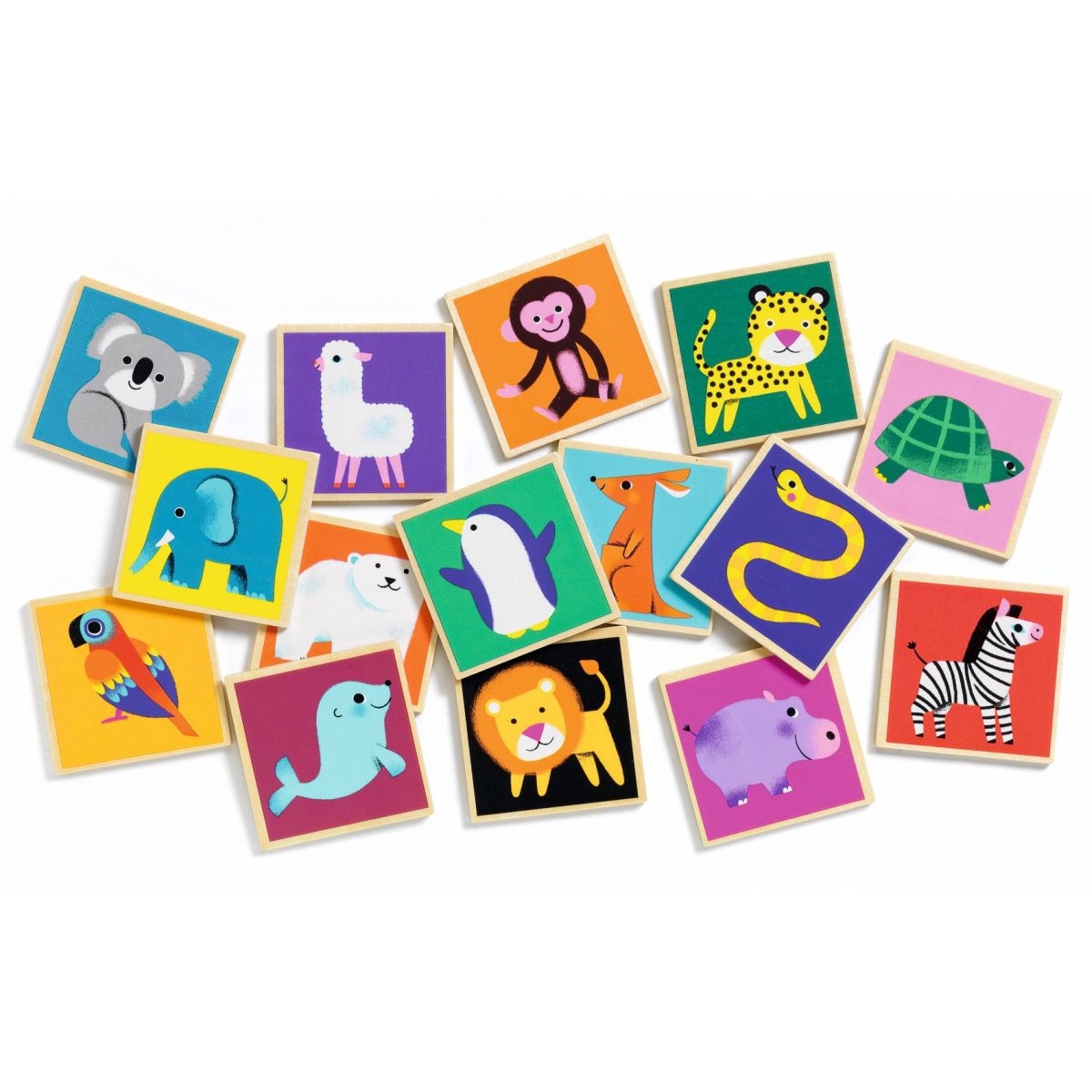 Juego Memo Wood Djeco