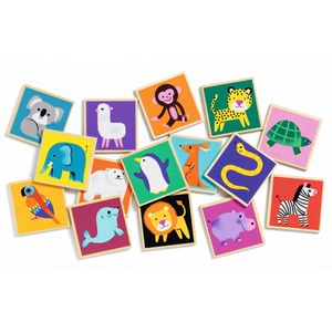Juego Memo Wood Djeco