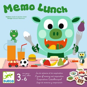 Juego memoria LUNCH Djeco