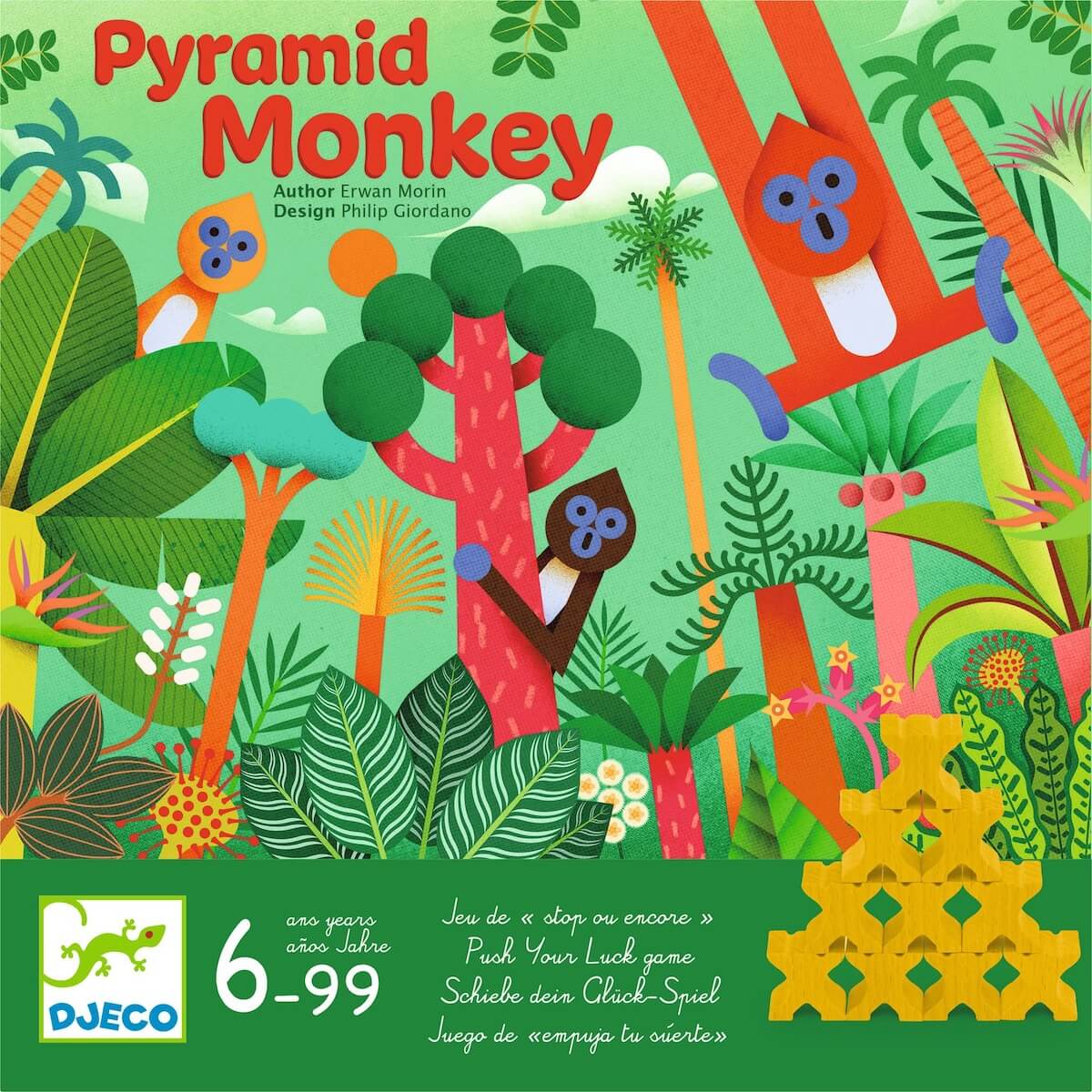Juego PYRAMID MONKEY Djeco