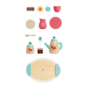 Juego té madera Hape