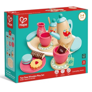 Juego té madera Hape
