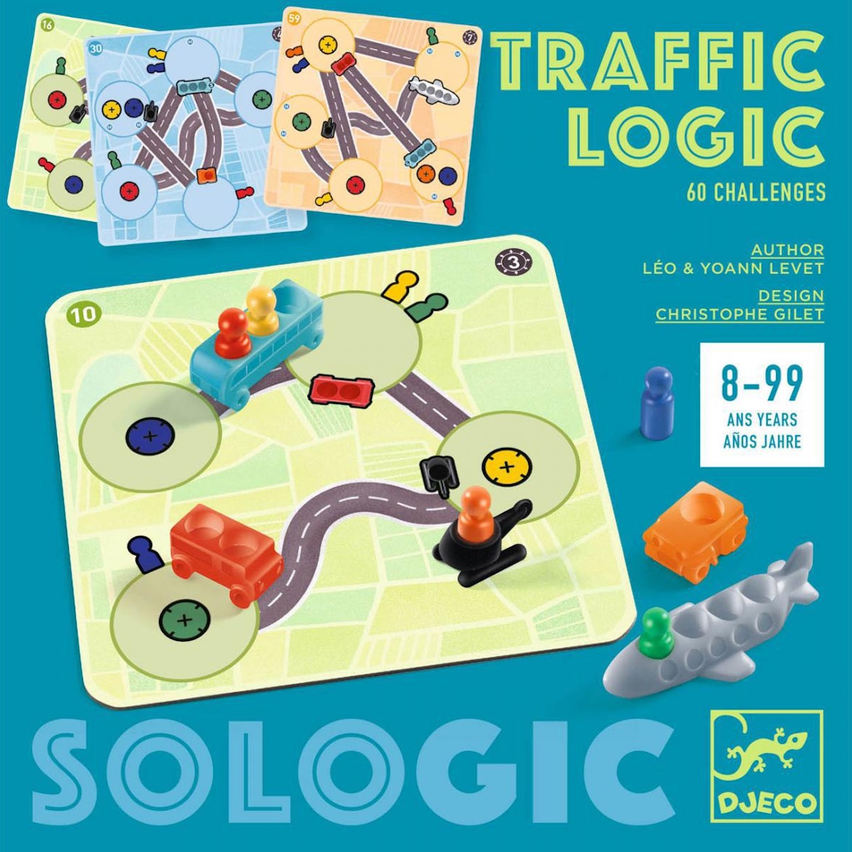 Juego Traffic Logic SOLOGIC Djeco