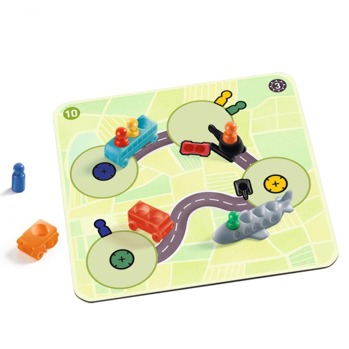 Juego Traffic Logic SOLOGIC Djeco