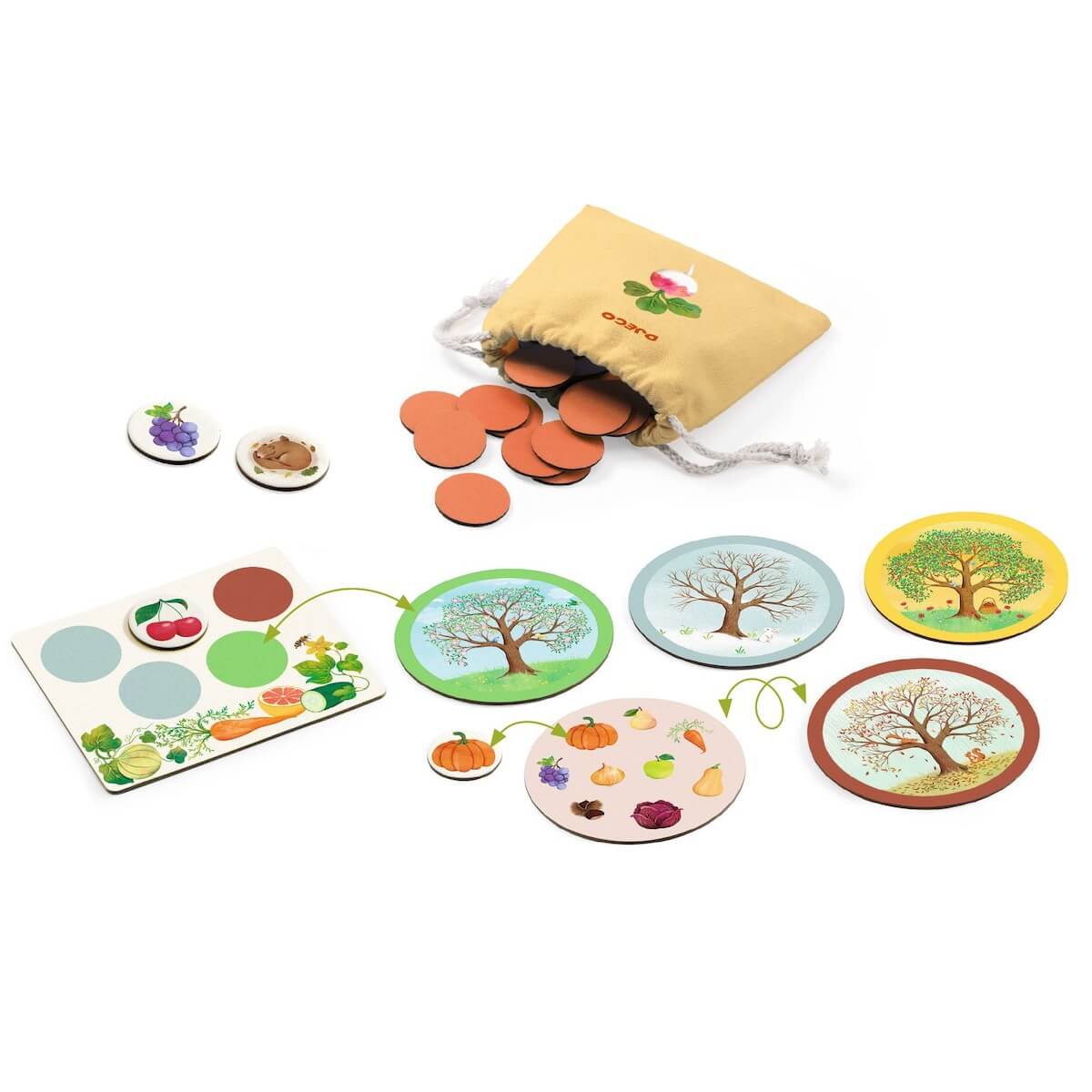 Juego Vegeto Mondo COOL SCHOOL Djeco