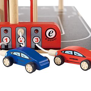 Juego vehículos-garaje PARK AND GO Hape