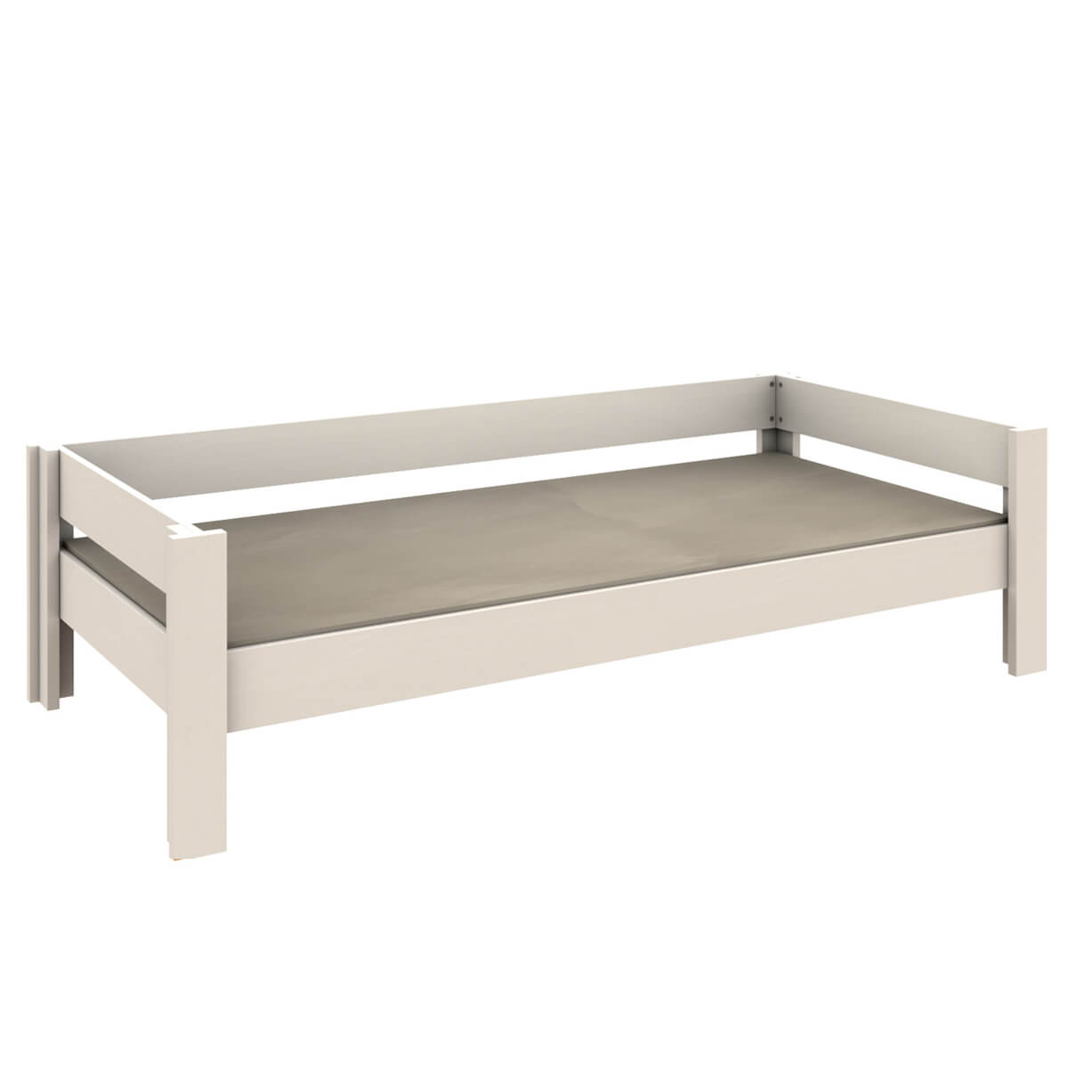 Jugendliege 90x200cm DESTYLE de Breuyn geweißt