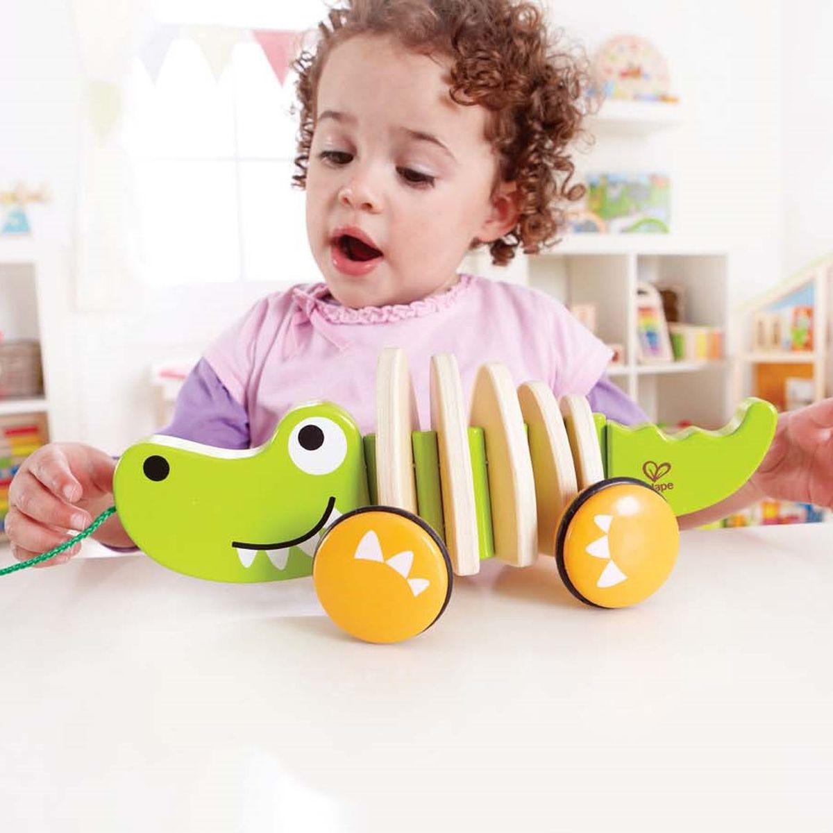 Juguete arrastre CROCODILE Hape