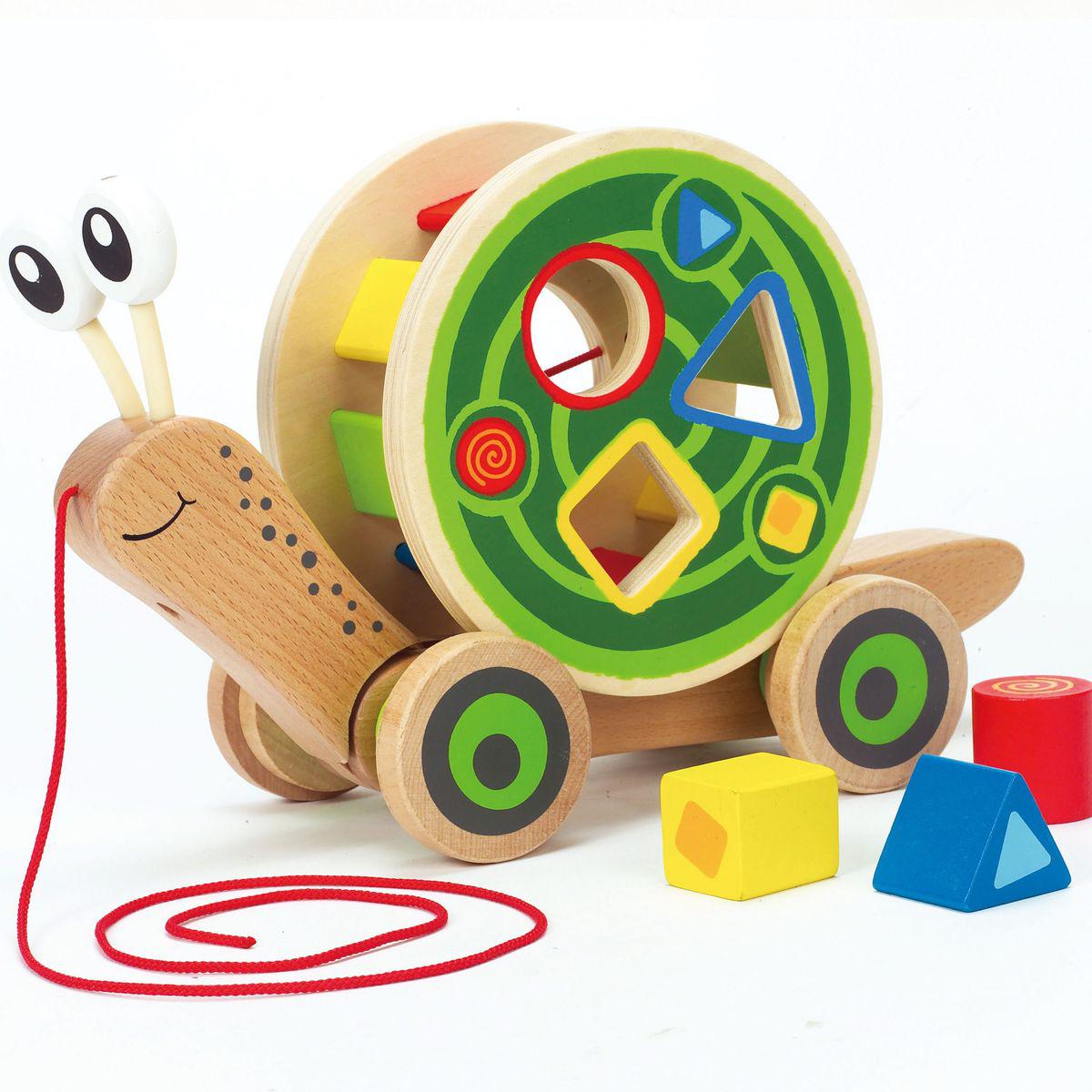 Juguete arrastre SNAIL Hape