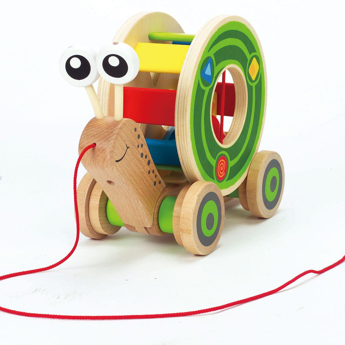 Juguete arrastre SNAIL Hape