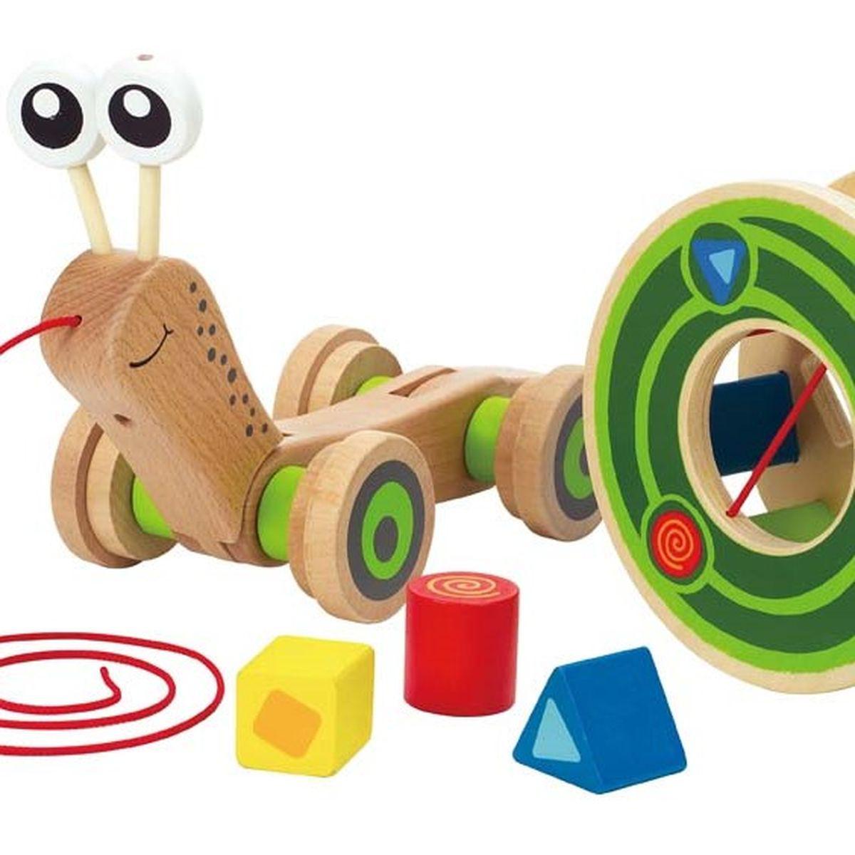 Juguete arrastre SNAIL Hape