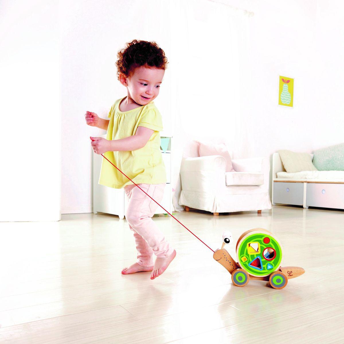 Juguete arrastre SNAIL Hape