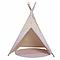 Kinder-Tipi beige STARS rosa