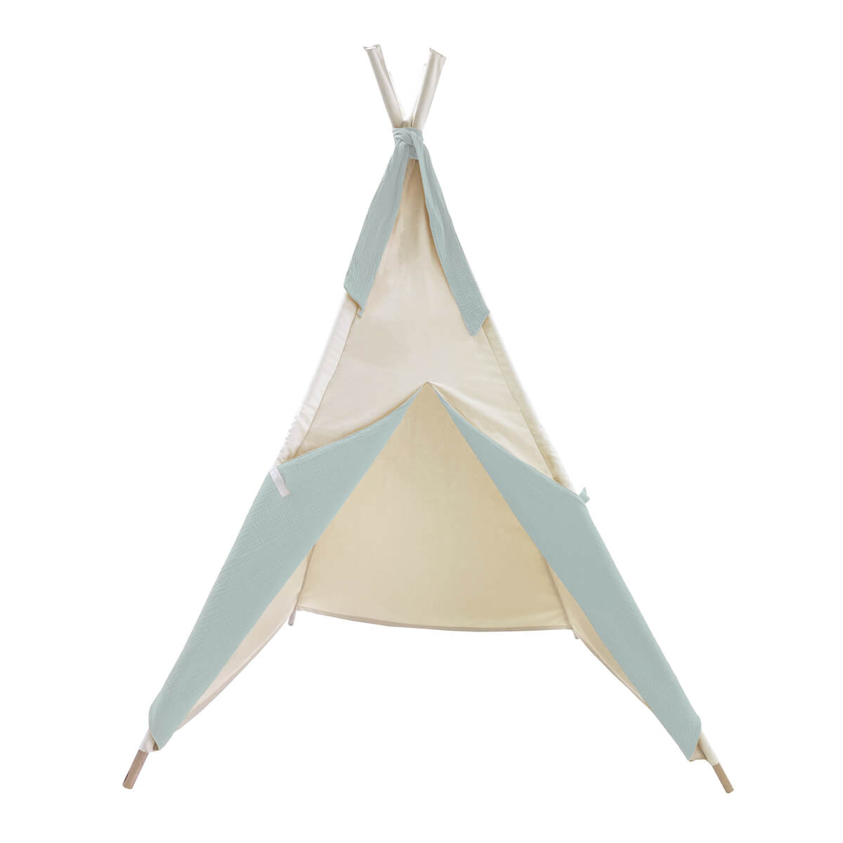 Kinder Tipi BOBBLE beige-grün
