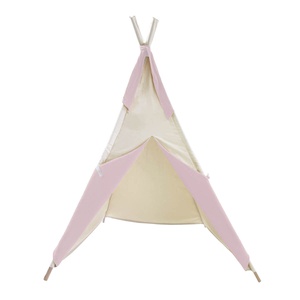 Kinder Tipi BOBBLE beige-rosa