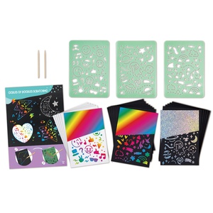 Kit creativo rascar láminas Hape