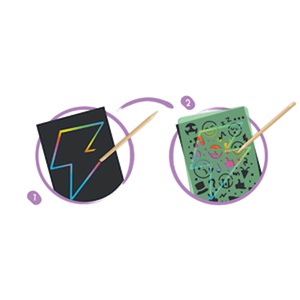 Kit creativo rascar láminas Hape