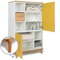 Kleiderschrank 147 cm 2-türig  NADO Retro Buche sunshine yellow