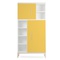 Kleiderschrank 173 cm 2-türig NADO Curve Esche sunshine yellow 