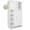 Kleiderschrank 173 cm 2-türig NADO Retro Esche white