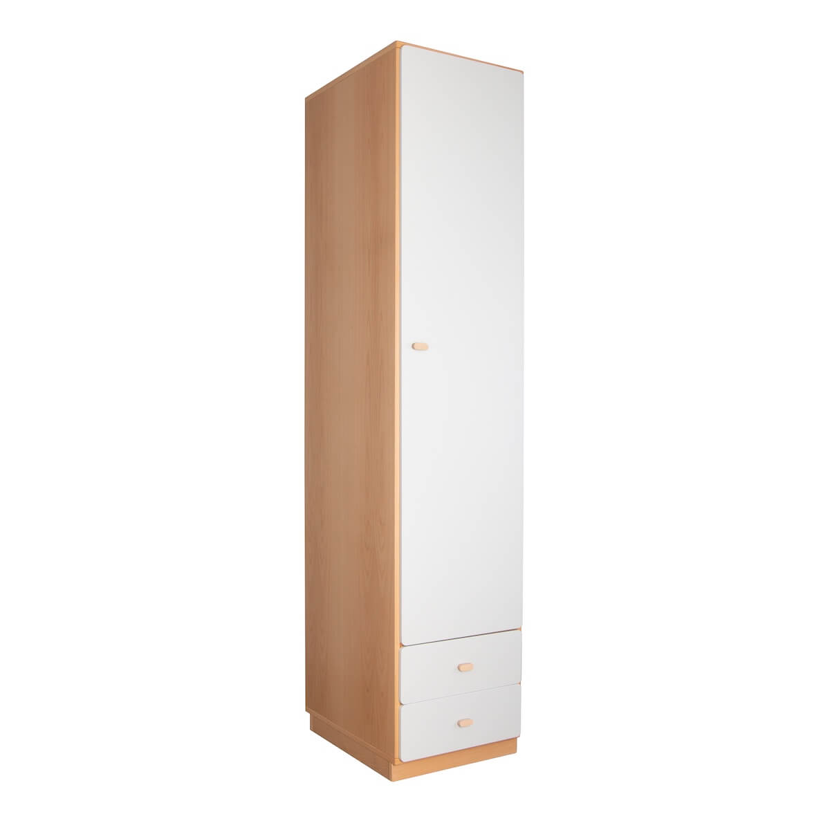 Kleiderschrank 47,4x218cm DESTYLE de Breuyn naturweiß
