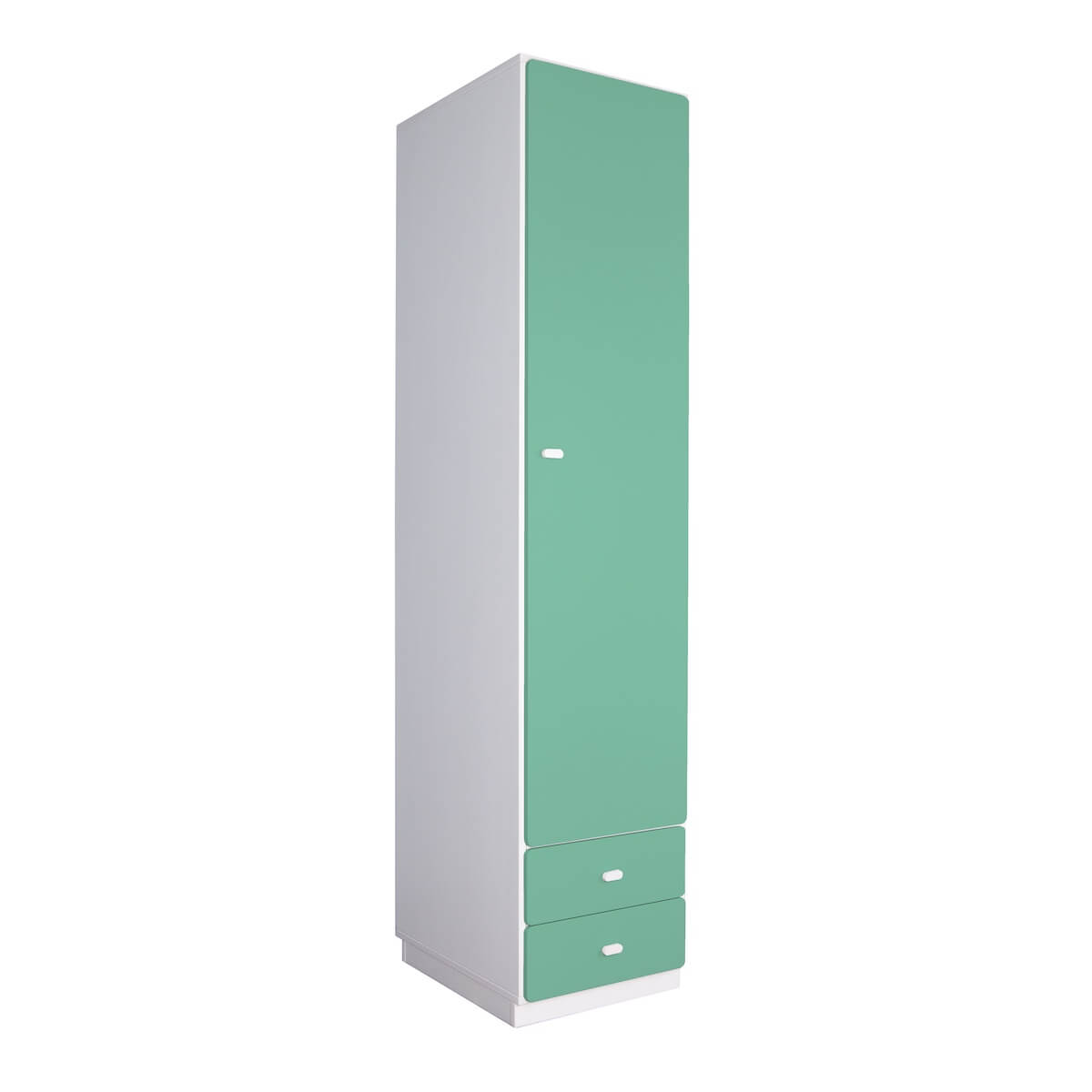 Kleiderschrank 47,4x218cm DESTYLE de Breuyn weiß grün