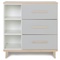 Kommode 3 Schubladen 3 Nischen NADO Retro Esche manhattan grey