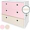 Kommode COLORFLEX Schubladen Farben sweet pink-white wash