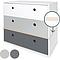 Kommode COLORFLEX Schubladen Farben white-pearl grey-space grey