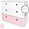 Kommode COLORFLEX Schubladen Farben white-white-sweet pink