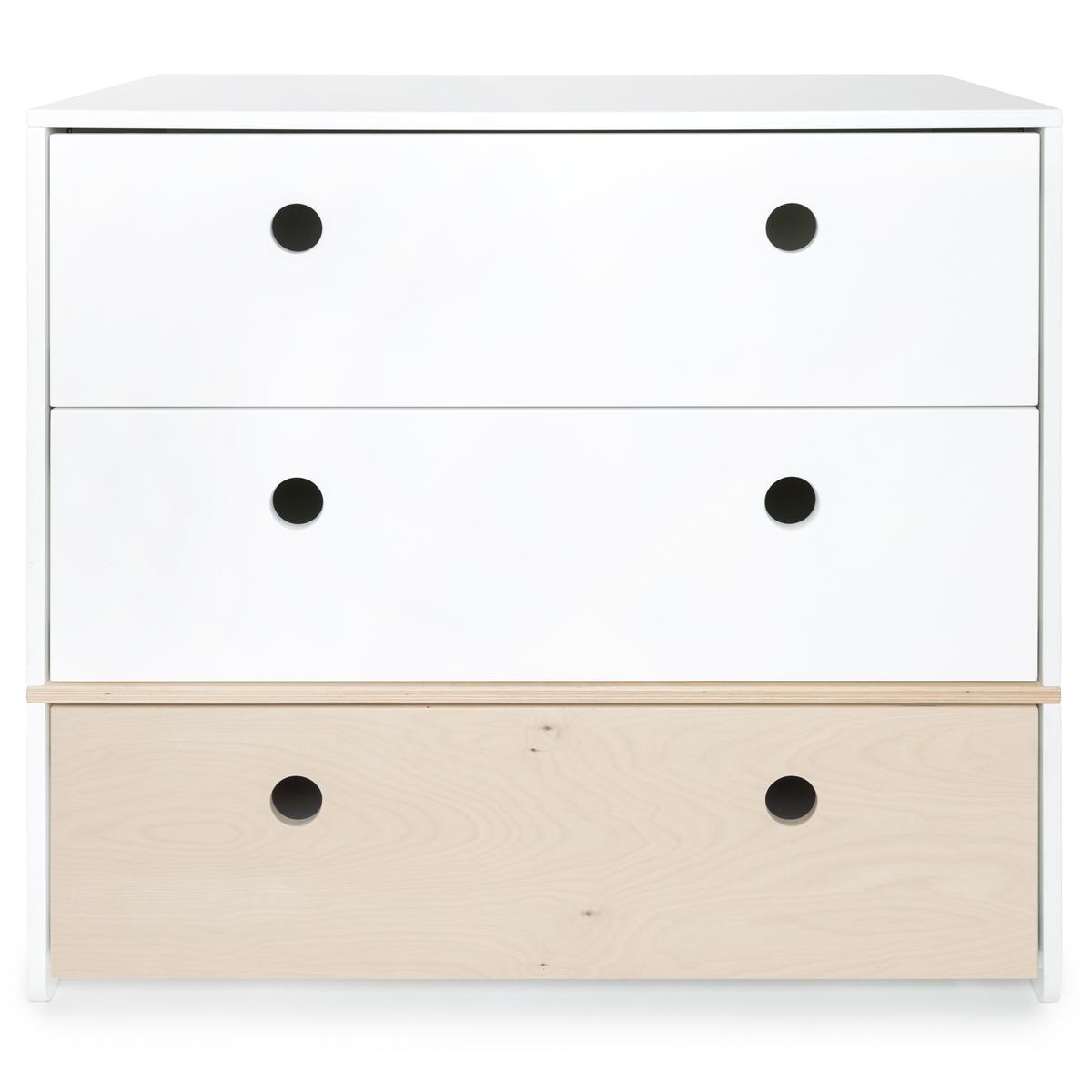 Kommode COLORFLEX Schubladen Farben white-white-white wash