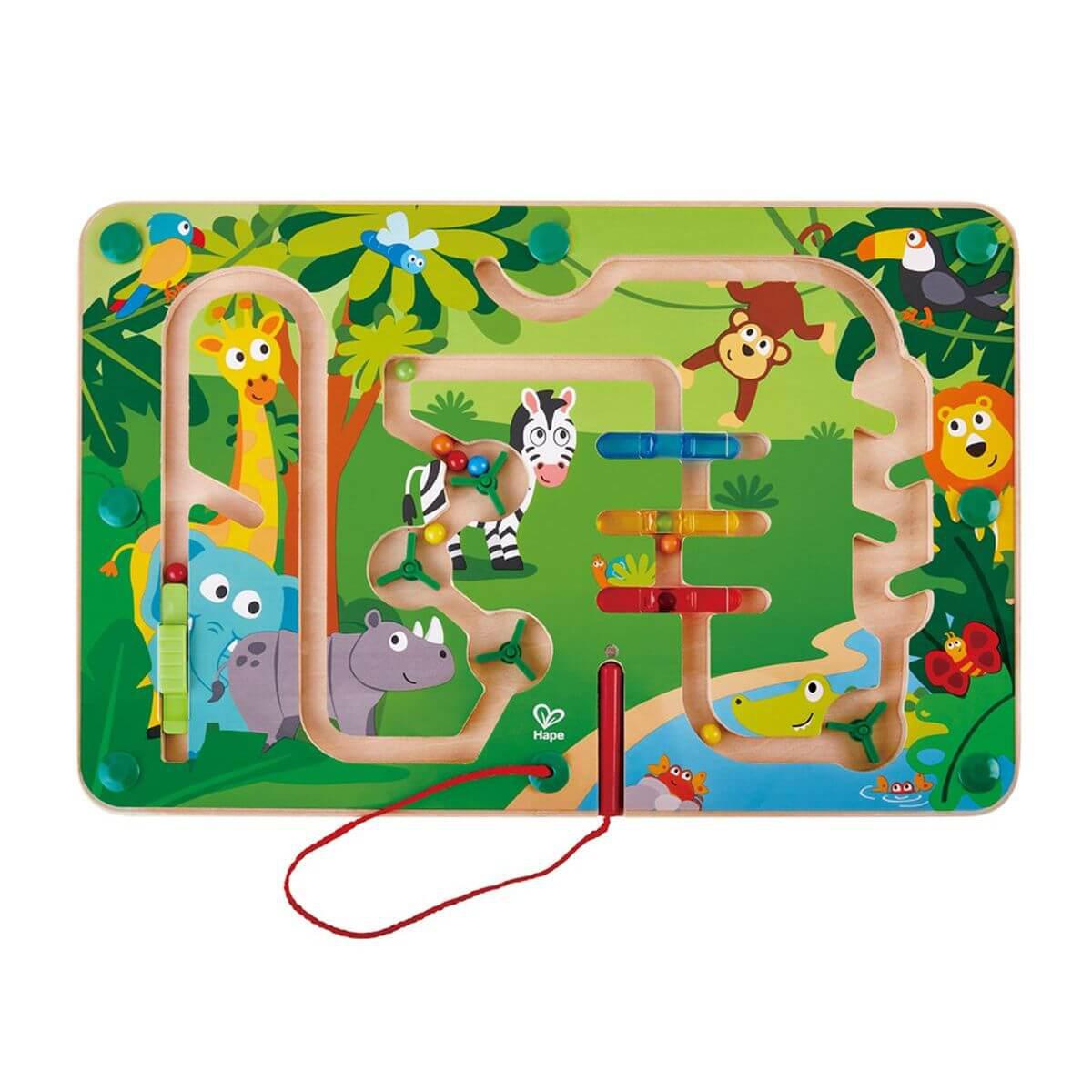 Laberinto magnético selva JUNGLA Hape